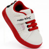 Tênis Infantil Feminino Hello Kitty by WorldColors - Preto/Branco/Vermelho