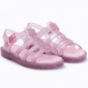  Sandália Papete Infantil Feminina Drops Firsheman Kids WorldColors - Rosa Gliter