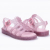  Sandália Papete Infantil Feminina Drops Firsheman Kids WorldColors - Rosa Gliter
