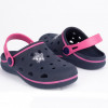 Babuche Infantil Feminino WorldColors Pop Kids - Marinho/Pink New