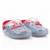 Babuche Infantil Wboys Pop Clear Kids - Transparente/Marinho/Vermelho