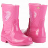 Bota Infantil Feminina Cano Curto Coração Baby WorldColors - Pink New