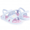 Sandália Feminina Infantil WorldColors Dreams Kids - Azul Acqua/Rosa 