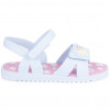 Sandália Feminina Infantil WorldColors Dreams Kids - Azul Acqua/Rosa 