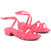 Sandália Infantil Feminina De Saltinho WorldColors Paris - Pitaya