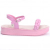 Sandália Infantil Feminina flatform Cherry - Rosa