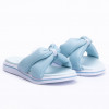 Sandália Infantil Feminina Papete WorldColors Bia - Azul Acqua