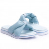 Sandália Infantil Feminina Papete WorldColors Bia - Azul Acqua