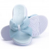 Sandália Infantil Feminina Papete WorldColors Bia - Azul Acqua