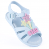 Sandália Infantil Feminina WorldColors Alice Kids - Azul Acqua