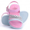 Sandália Infantil Feminina WorldColors Belinha- Rosa Bale/Acqua
