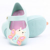 Sapatilha Infantil Feminina WorldColors Angel Baby - Verde Cha/Rosa