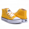 Tênis Feminino Casual Cano Médio Lps Star - Amarelo