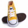 Tênis Feminino Casual Cano Médio Lps Star - Amarelo