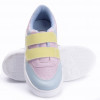 Tênis Feminino Casual Recortes Lps Shine - Lilas/Azul/Amarelo