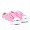 Tênis Feminino Lps Shine by WorldColors - Rosa/Prata