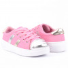 Tênis Feminino Lps Shine by WorldColors - Rosa/Prata