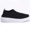 Tênis Feminino Slip On Knit Lps Shine - Preto