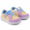 Tênis Infantil Feminino Casual Com Elástico Duda Kids - Amarelo/Lilas 