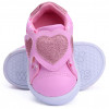 Tênis Infantil Feminino Coração WorldColors Docinho Baby - Rosa