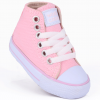 Tênis Infantil Feminino Star Baby Cano Médio Worldcolors - Rosa