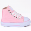 Tênis Infantil Feminino Star Baby Cano Médio Worldcolors - Rosa