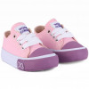 Tênis Infantil Feminino Star Baby Worldcolors - Rosa/uva 