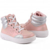 Tenis Feminino Casual Cano Médio WorldColors Lps Shine - Rose